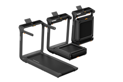 Foldable Walkingpad X55 treadmill by Walkingpad with compact design, digital display, and safety features for home exercise.