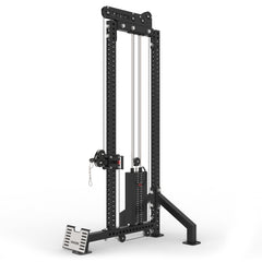 XM-9142 Commercial Single-Stack Functional Trainer, Low Row, Cable Attachments by XMARK