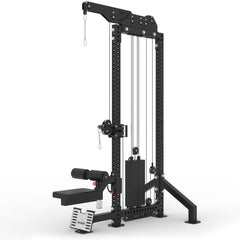 XM-9148 Commercial Lat Pulldown and Low Row Single Stack Functional Trainer by XMARK