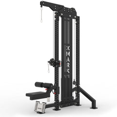 XM-9148 Commercial Lat Pulldown and Low Row Single Stack Functional Trainer by XMARK