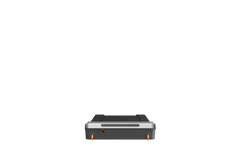 Walkingpad Z3 Kingsmith treadmill showing a sleek black walking surface with digital display and safety handrails.