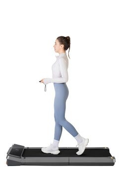 Walkingpad Z3 Kingsmith treadmill showing a sleek design with a compact running deck and digital display screen.