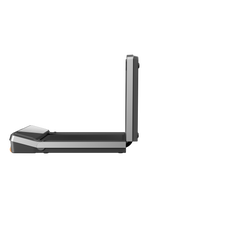 Walkingpad Z3 Kingsmith treadmill with a sleek black design, display screen, and folding deck for compact home exercise.