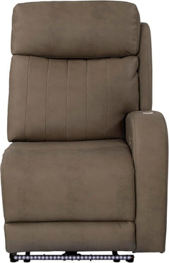 Rv Power Recliner With Massage Left Hand Polyhyde Fabric by ShipItFurniture