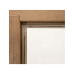 SAKSBY WHOLESALE Prosaunas 24X73 Thermo-Aspen sauna door with clear glass, prehung, for sauna installation.