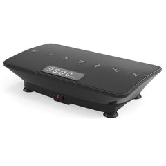 Black Berry Charmz full body vibration platform exercise machine with control panel and textured surface for workouts