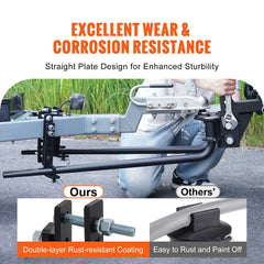 Berry Charmz 1,000 lbs weight distribution hitch for gym accessories, showing the hitch kit with metal components and adjustable parts.
