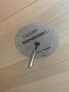 Zoppinh Blisspod Vienna Far Infrared Sauna with sleek wooden interior and modern controls for relaxing wellness sessions.
