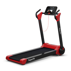 SP37610NY 2.25 HP Electric Motorized Folding Running Treadmill Machine by DirectDeals