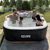 Supply Chain Sources LLC. PH50015-LED inflatable hot tub with LED lights, 130 aqua jets, cover, repair kit, ground pad, and filter.