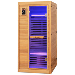 Far Infrared Wooden Sauna Room for 1-2 person by Gamba Beauty