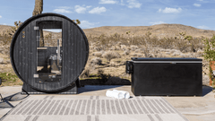 Fire Cold Plunge All In One Cold Plunge tub with sleek design and built-in features for cold water immersion therapy.