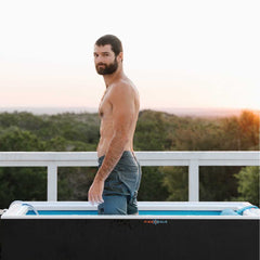 Fire Cold Plunge All-In-One Cold Plunge tub with sleek design, featuring built-in features for cold water immersion therapy.