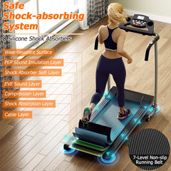 SP38000US-BK Folding Treadmill by DirectDeals
