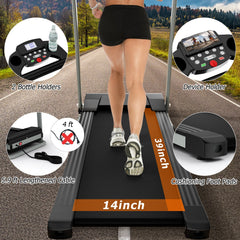 SP38000US-BK Folding Treadmill by DirectDeals