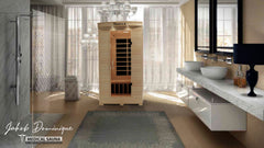 Person Home Full Spectrum Infrared Sauna Medical 4 by Modern Reform