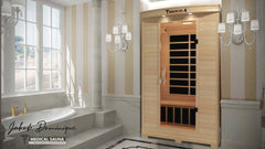 Person Home Full Spectrum Infrared Sauna Medical 4 by Modern Reform
