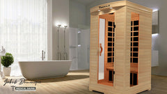 Person Home Full Spectrum Infrared Sauna Medical 4 by Modern Reform