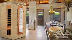 Person Home Full Spectrum Infrared Sauna Medical 4 by Modern Reform