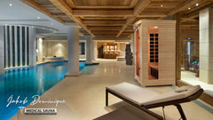 Person Home Full Spectrum Infrared Sauna Medical 4 by Modern Reform