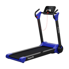 SP37610NY 2.25 HP Electric Motorized Folding Running Treadmill Machine by DirectDeals