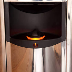 HSWS8U1B Harvia The Wall Stainless Steel Built-In Wall Mount Sauna Heater by SAKSBY WHOLESALE