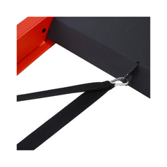 Heavy-duty iron weight strength training sled with pulling straps for muscle building, by Saksby Wholesale.