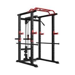 SAKSBY Wholesale heavy-duty exercise power cage rack with adjustable features, designed for professional strength training workouts.
