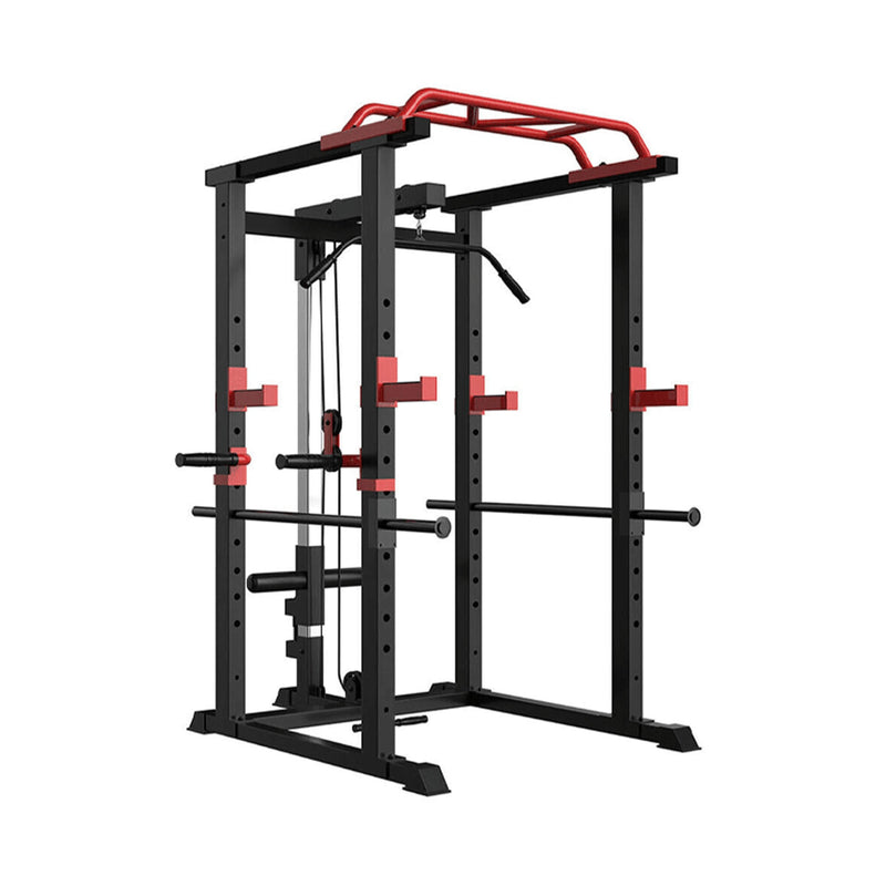 SAKSBY Wholesale heavy-duty exercise power cage rack with adjustable features, designed for professional strength training workouts.