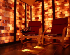 Himalayan Salt Sauna 8' x  4' Surface Area - 35 Sq feet by Black Tai Salt Co.