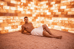 Himalayan Salt Sauna 8' x  4' Surface Area - 35 Sq feet by Black Tai Salt Co.