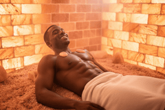 Himalayan Salt Sauna 8' x  4' Surface Area - 35 Sq feet by Black Tai Salt Co.