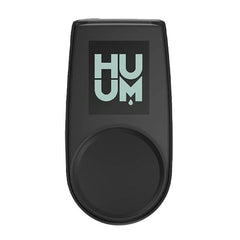 SAKSBY WHOLESALE Huum Core Black sauna heater with digital controller, showcasing the sleek heater unit with control panel.