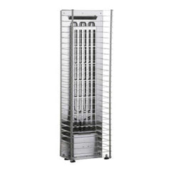 Huum Cliff Mini 4 3.5KW electric sauna heater by SAKSBY WHOLESALE with steel construction and control panel for home sauna use.