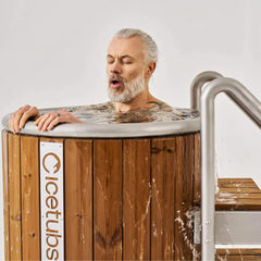 129675 Icetubs IceBarrel Thermowood And Fiberglass Cold Plunge Immersion Tub by Saksby Wholesale