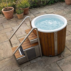 129677 Icetubs IceBarrel XL Thermowood And Fiberglass Cold Plunge Immersion Tub by Saksby Wholesale