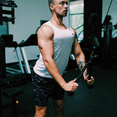 SAKSBY WHOLESALE IFast adjustable home gym power cage with pull-up bar and barbell rack, supporting up to 1000 lbs, man using equipment.