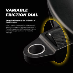 Iron Neck 3.0 Pro neck strength and therapy device with free weights for muscle training and rehabilitation.