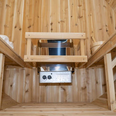 Dundalk Leisurecra ft Harmony Barrel Sauna-3 Full Spectru 84-INCH 4-PERSON by SAKSBY WHOLESALE