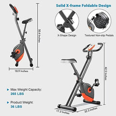 Maxkare MK-4012 Exercise Bike with Arm Resistance Bands by DailySale