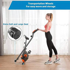 Maxkare MK-4012 Exercise Bike with Arm Resistance Bands by DailySale