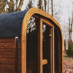 Mande Sauna MW12 ThermoWood for Your Perfect Backyard Retreat by Patio Elegance
