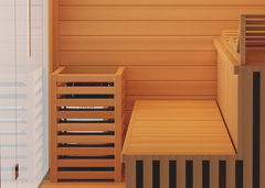 3 Person Home Steam Sauna Traditional 7 by: Modern Reform