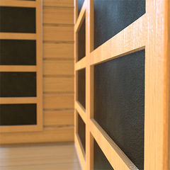 Person Home Infrared Sauna Medical 5 by Modern Reform