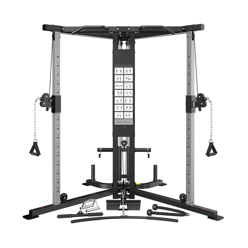 Rovix Premium Home Cable Crossover Full Body Workout Fly Machine by SAKSBY WHOLESALE
