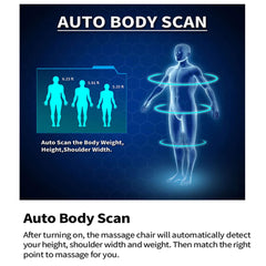 SAKSBY WHOLESALE Airvana Premium Zero Gravity Massage Chair with full-body design and auto-body scan feature.