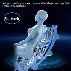 SAKSBY WHOLESALE Airvana Premium Zero Gravity Massage Chair with full-body design and auto body scan feature.