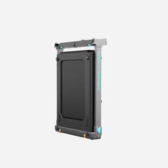 Black Denise Austin Foldable WalkingPad Treadmill by WalkingPad, shown from a flat top view for home exercise.