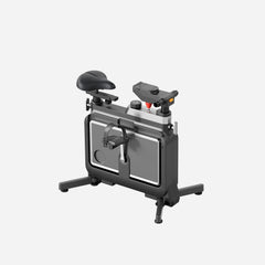 WalkingPad foldable exercise bike shown from an angled view, ideal for under desk use for fitness and exercise at home or office.