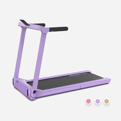 Blue WalkingPad Denise Austin 2.0 foldable treadmill by WalkingPad, shown in purple with a compact design and digital display.
